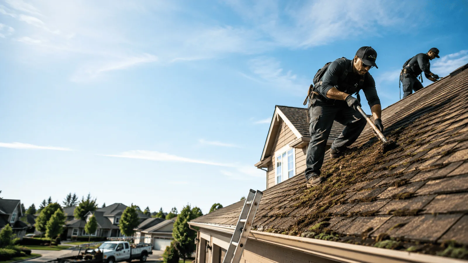 Roof Moss Removal in Glen White, WV near me